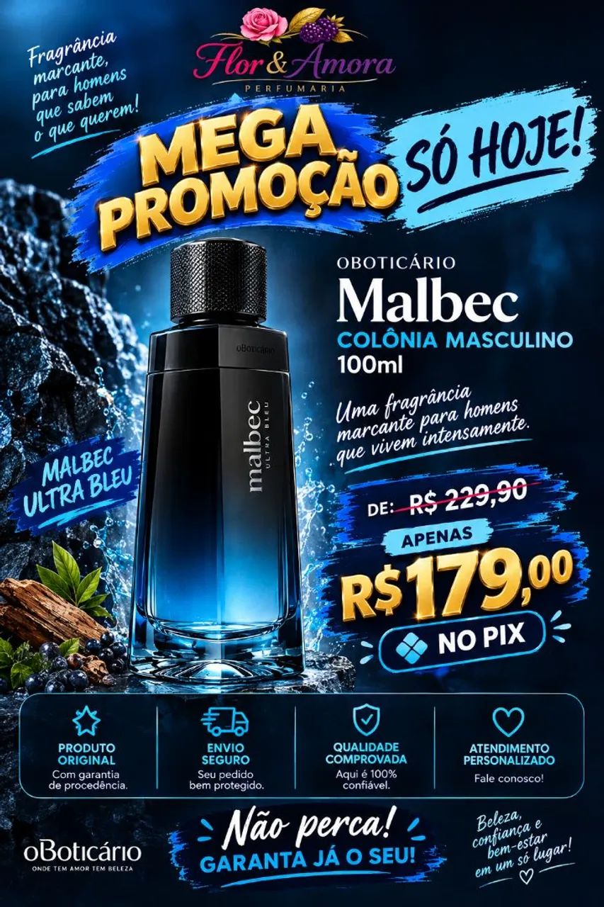 Mega promoção, Malbec ultra bleu
