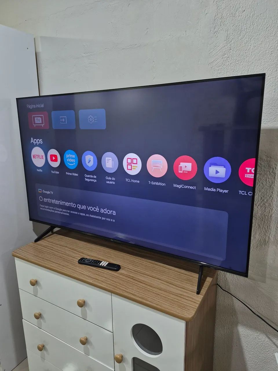 Smart tv TCL SEMINOVA 55 POLEGADAS<br>?DISPO