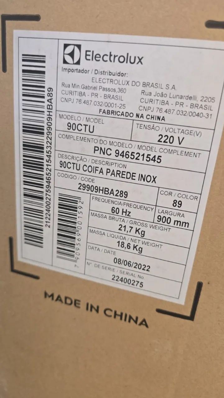 Coifa de Parede Electrolux Home Pro 90CTU - Foto 5