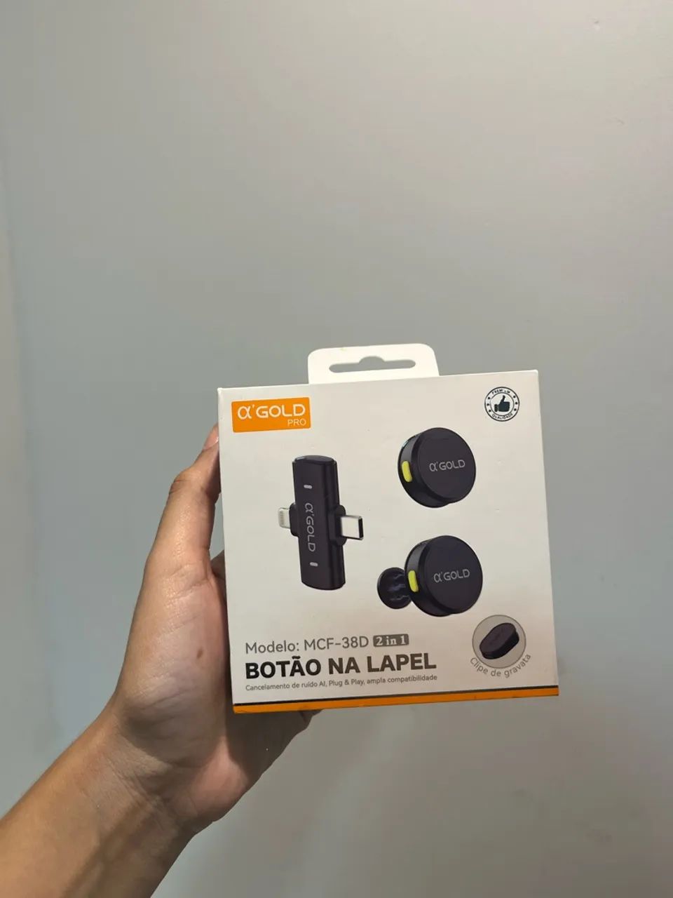 MICROFONE LAPELA PRO