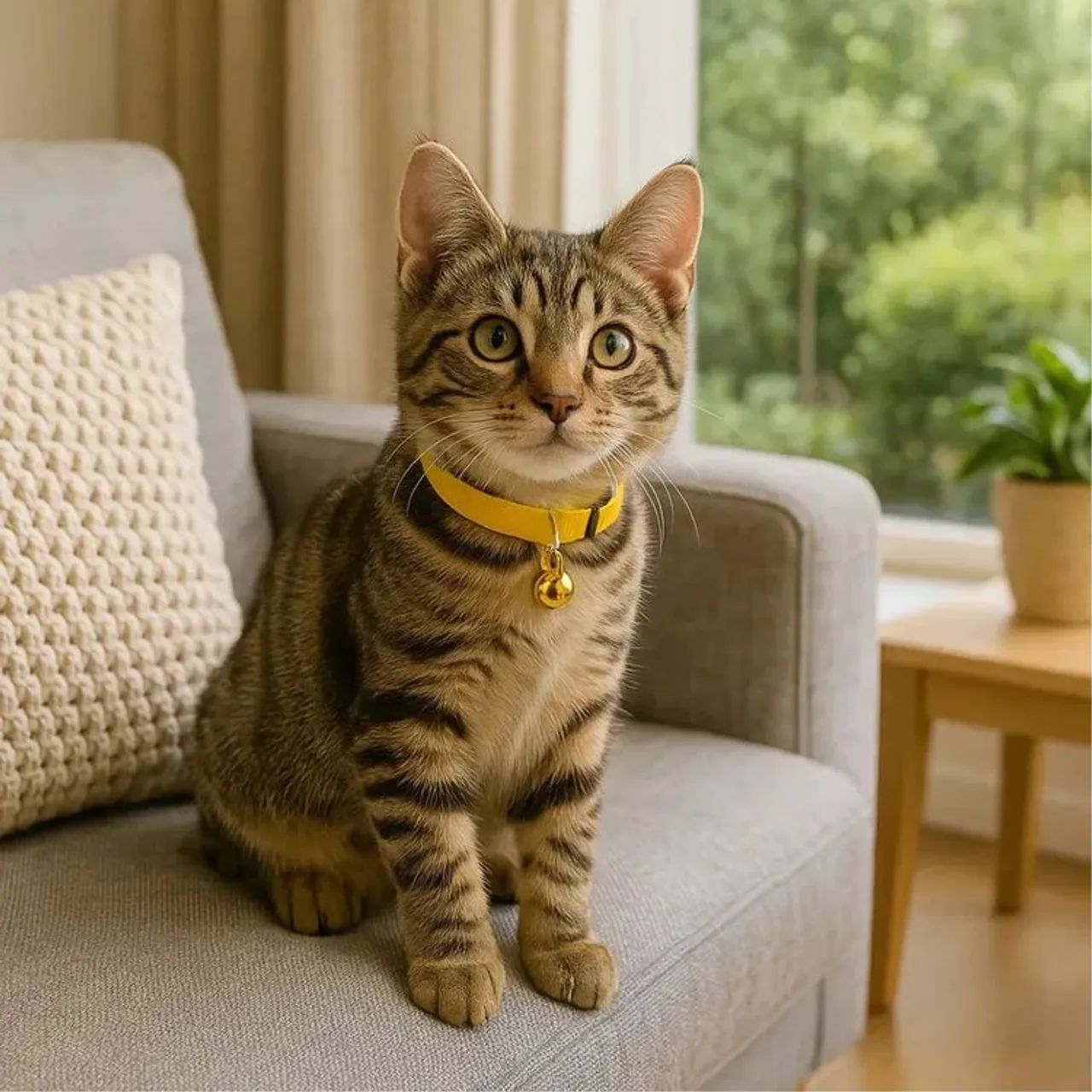 KIT 2 COLEIRAS AJUSTÁVEIS PARA GATO - SEGURANÇA + ESTILO EM DOBRO! ? - Foto 4