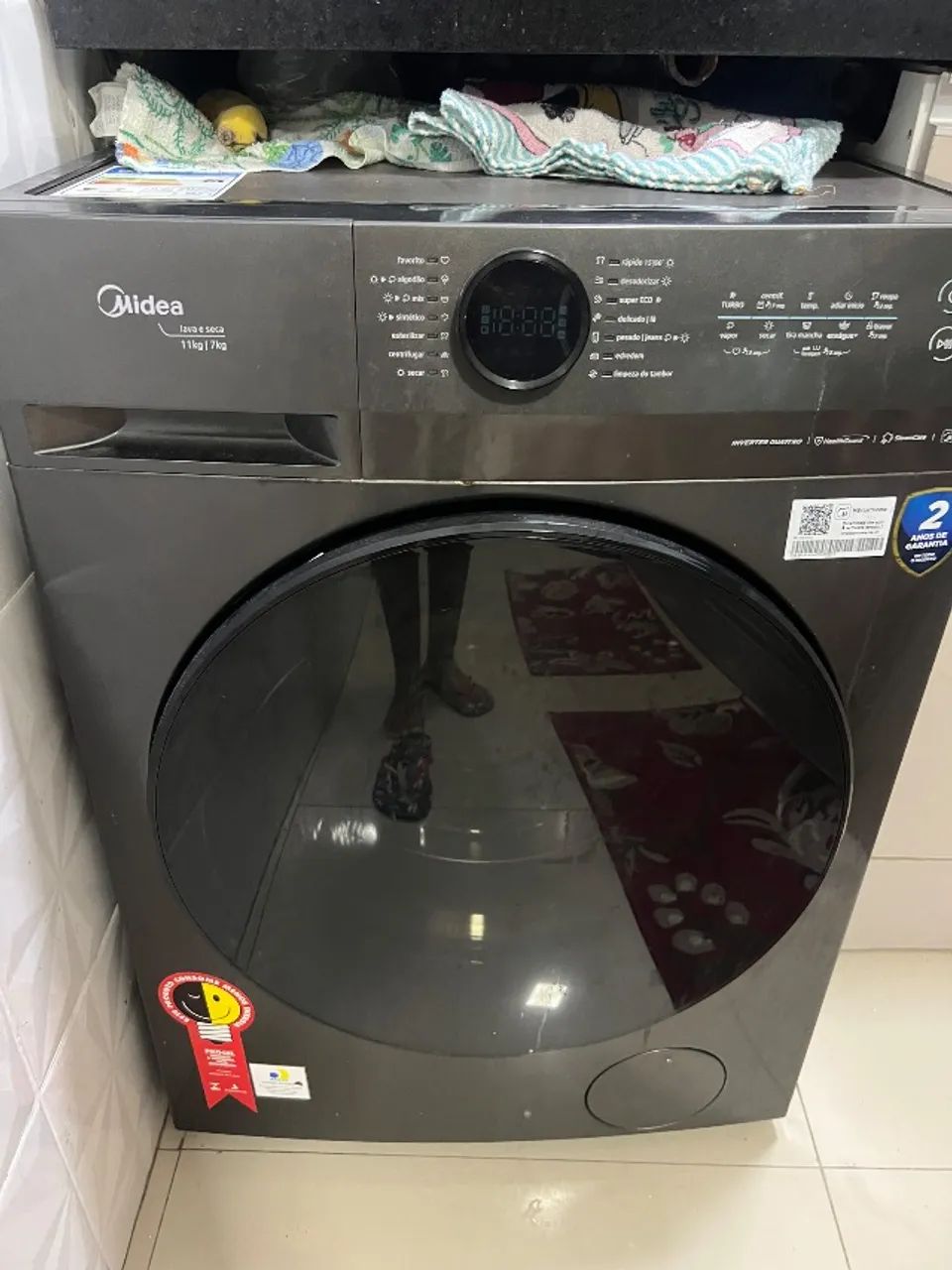 Lava e seca midea 
