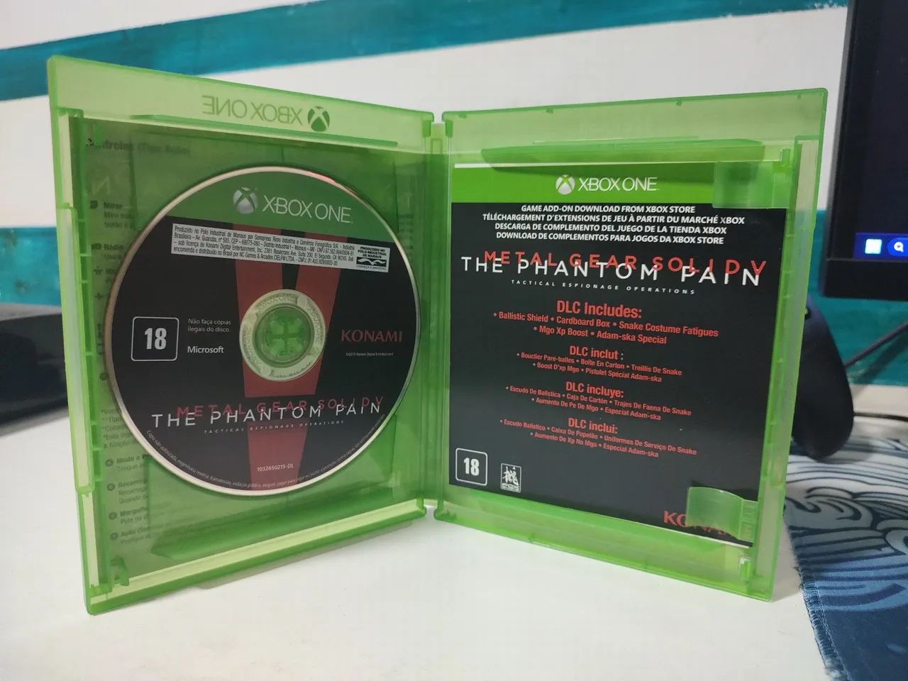 3 Jogos Xbox One Originais - Gears 4, MGS V e COD Ghosts - Foto 3