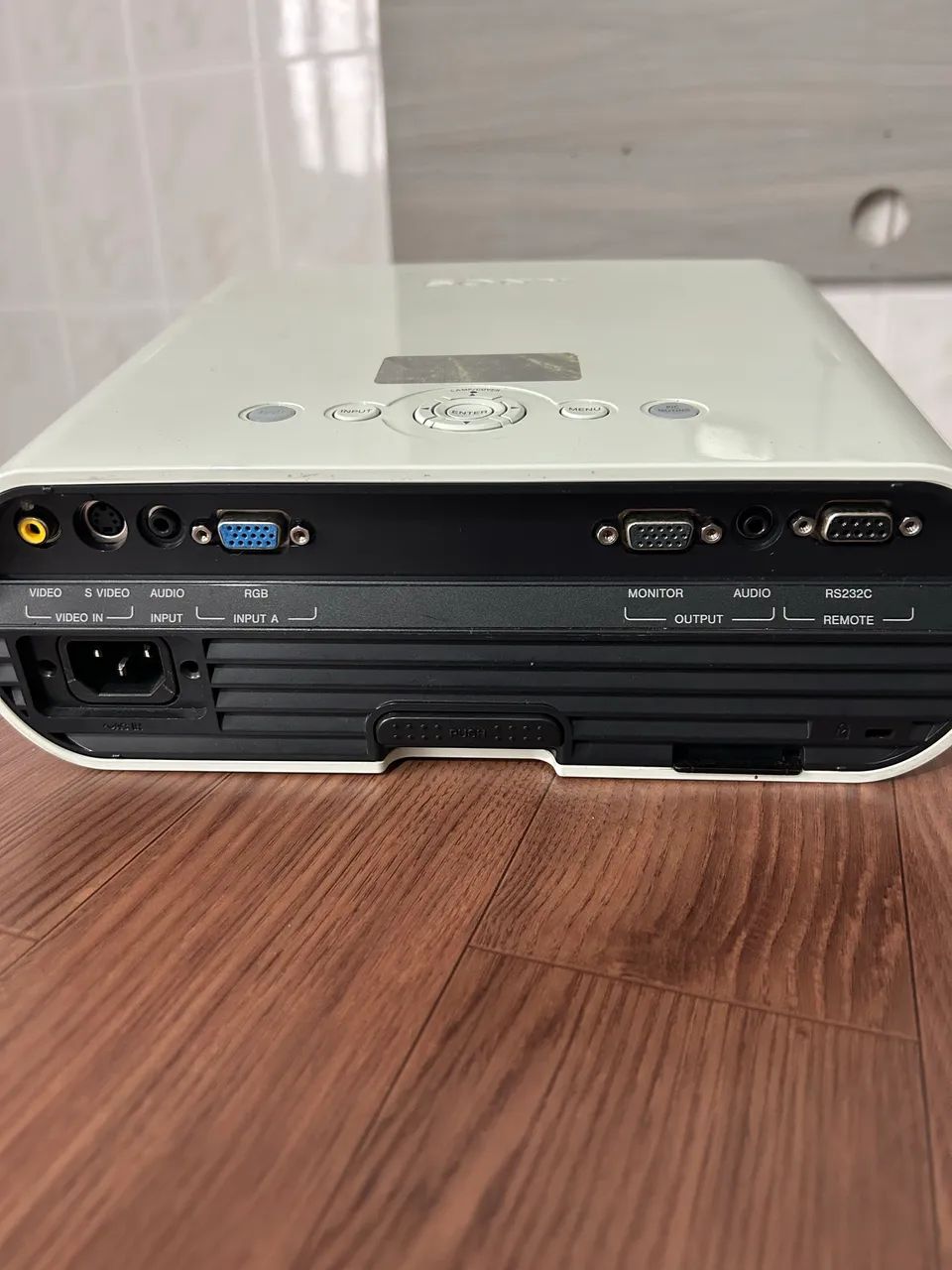 Projetor Sony (detalhe)