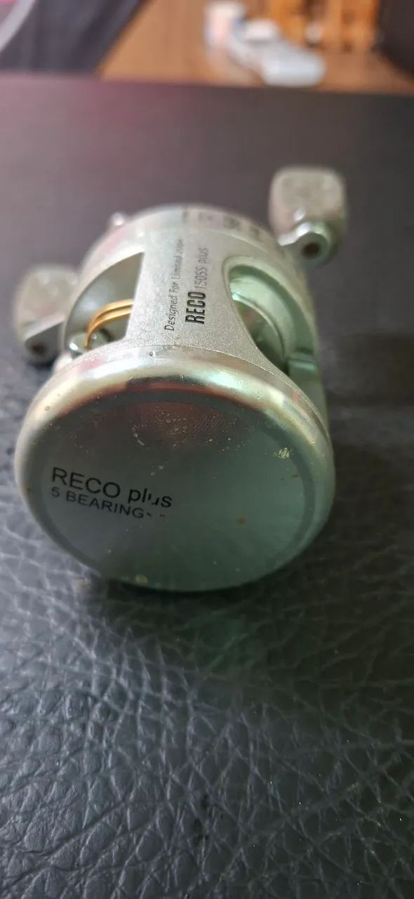 Carretilha perfil baixo Reco 1505S plus,  edição limitada - Foto 2