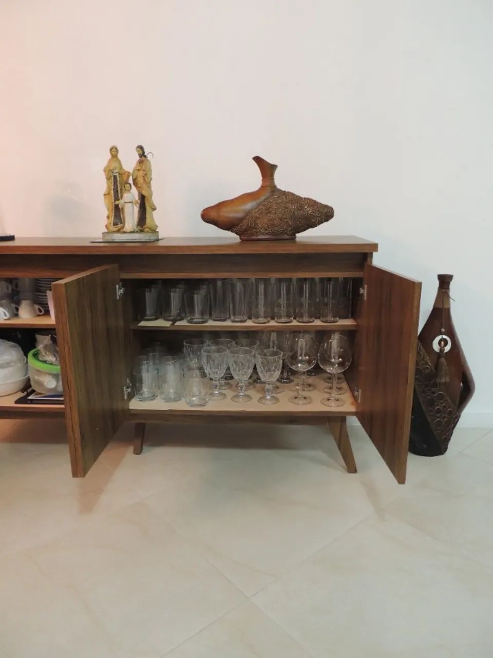Aparador marrom 100% MDF - Foto 4