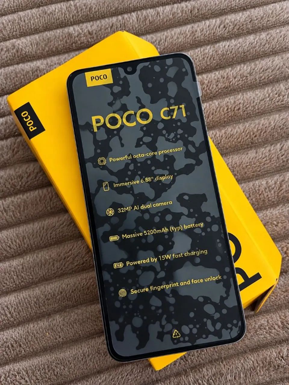 Poco C71 novo na caixa - Foto 2