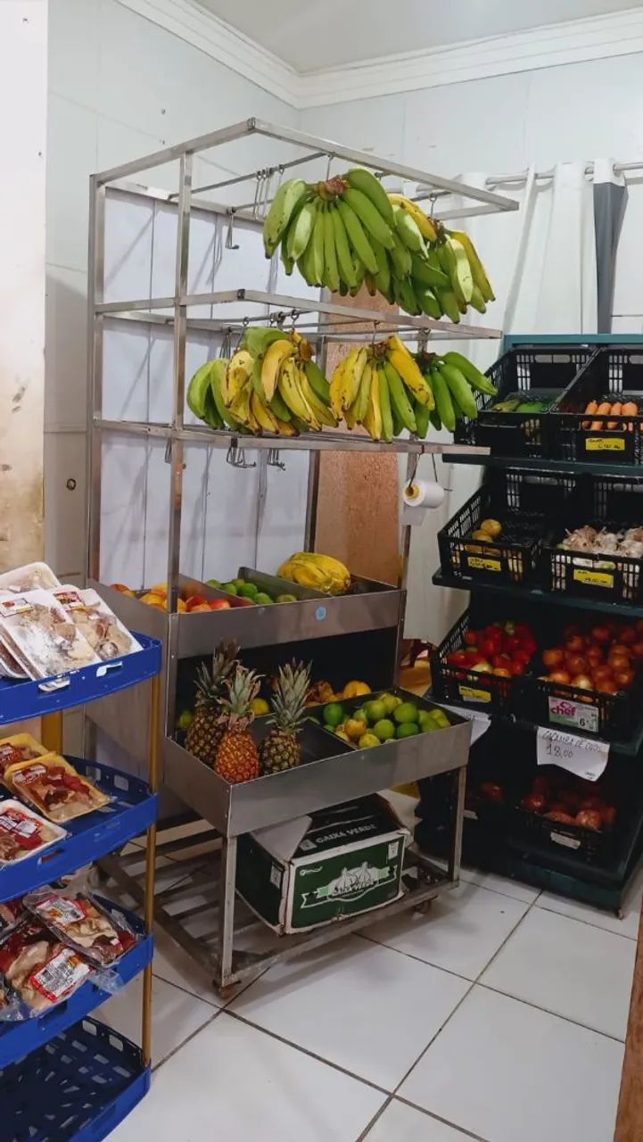 Expositor de frutas em inox  - Foto 3