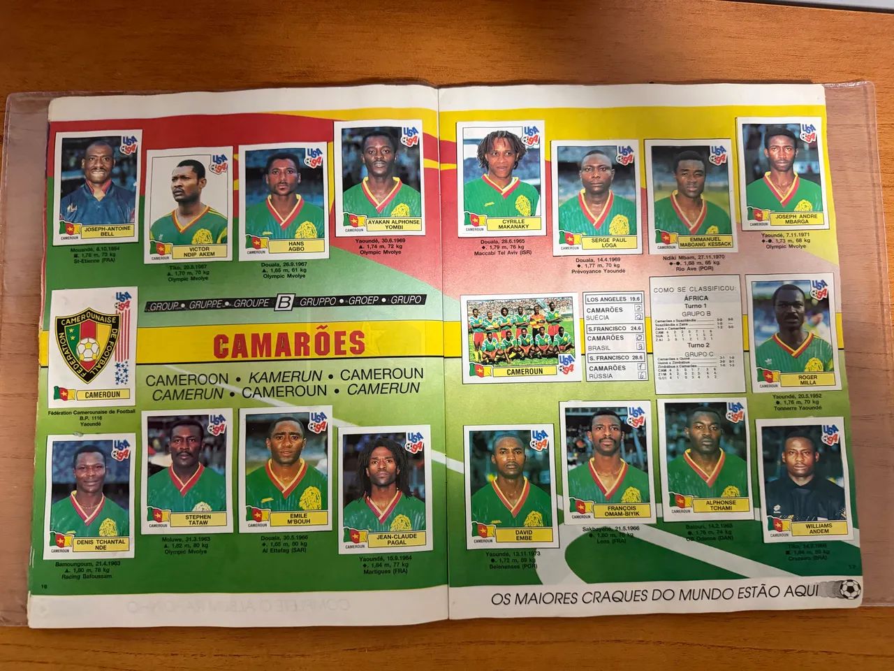 Álbum Copa 1994 COMPLETO - Foto 3