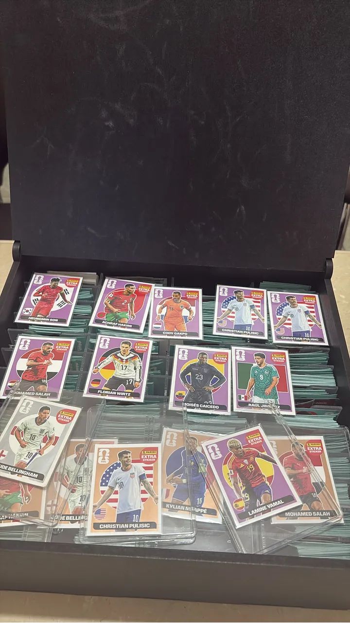 Figurinhas Panini Copa 2026 - Normais, Craques e Brilhantes - Foto 3