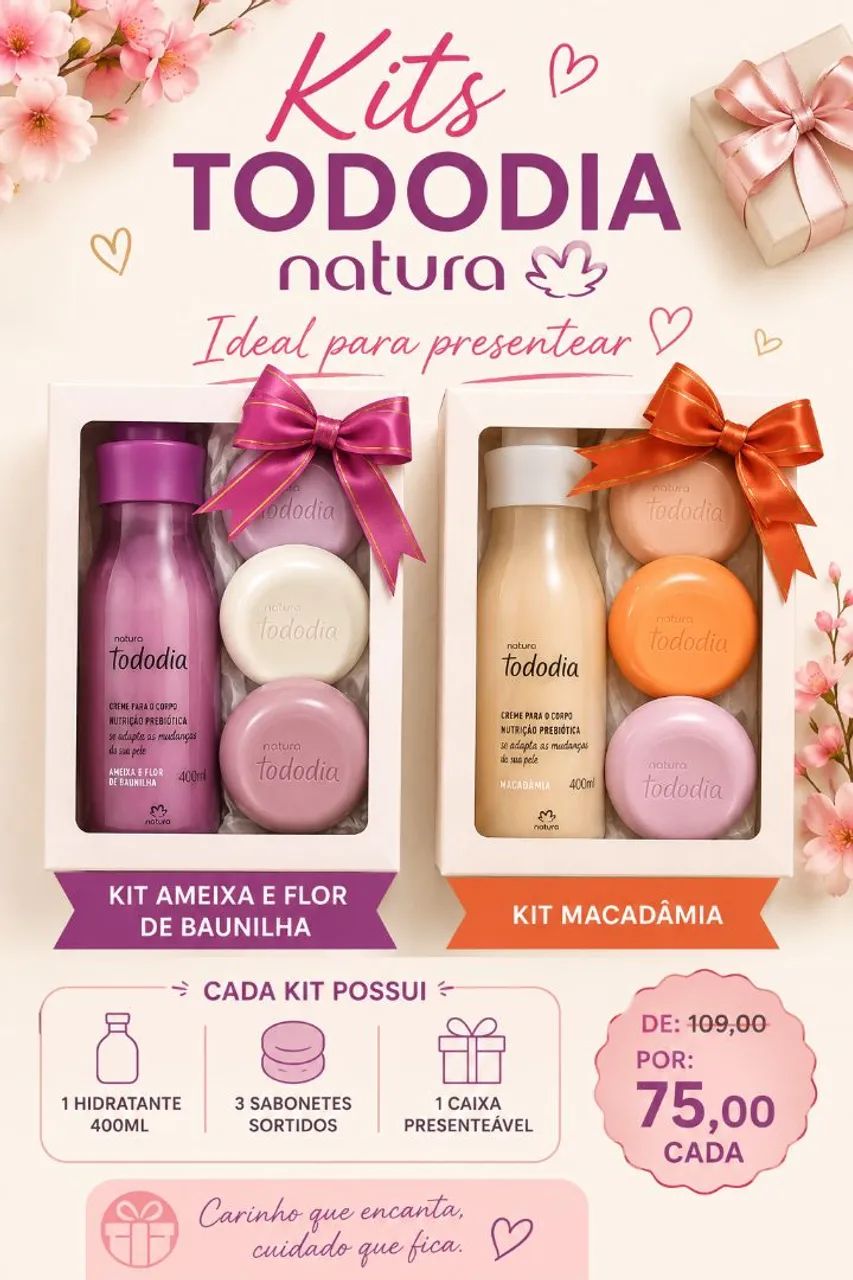 Kits Boticário e Natura  - Foto 2