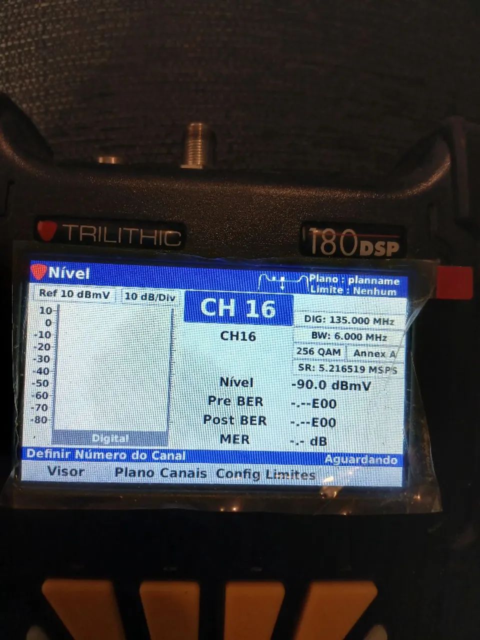 Medidor de Sinal Trilithic 180DSP TV a Cabo/Internet - Foto 6