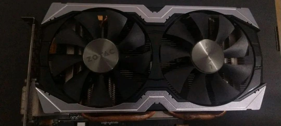 GTX 1070 com defeito