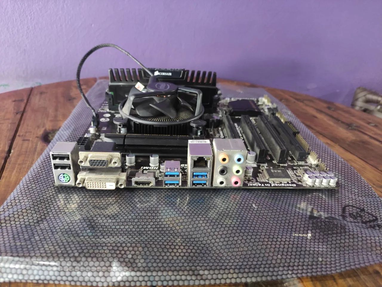 Kit i3 4° Geração, Placa mãe Gigabyte 1150, 8 Gigas Ram DDR3. - Foto 3