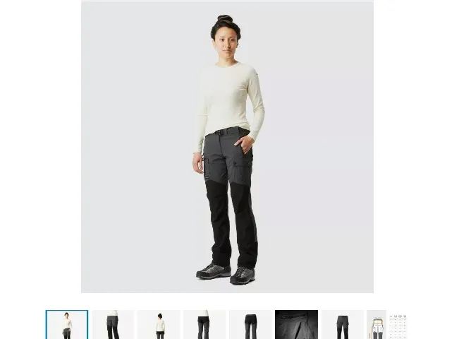 Calça feminina nova Resistente de Trekking da Decathlon - Foto 2