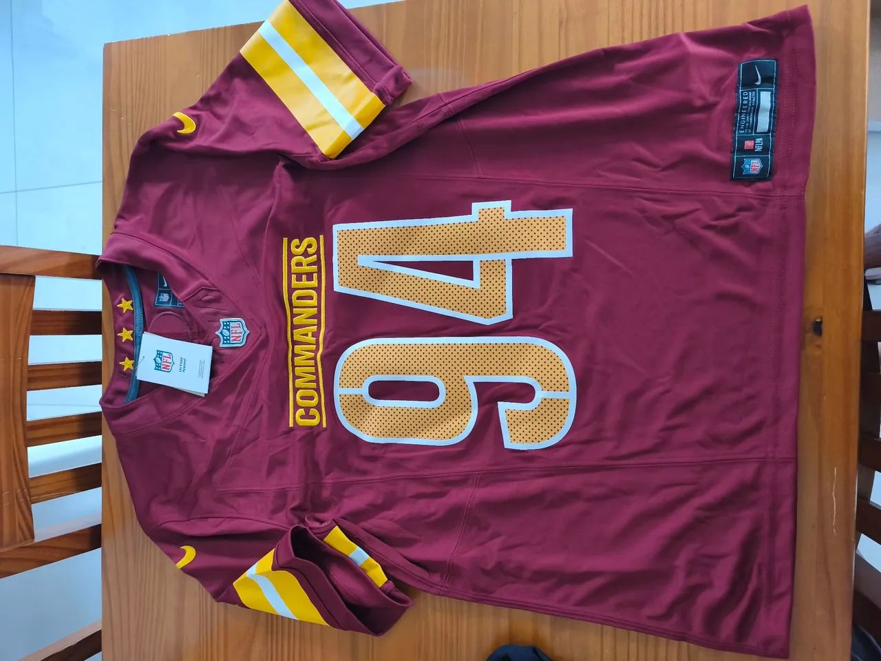 Jersey Commanders NFL Payne 