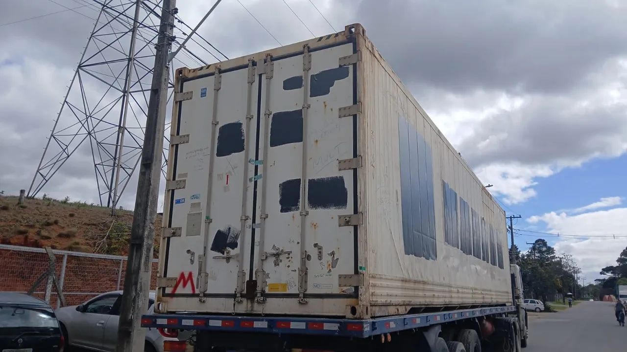 Contêiner HC12m, Reefer 12m sem Motor e sem Piso, DC6m, Câmara Fria 40 pés, a partir de: - Foto 5