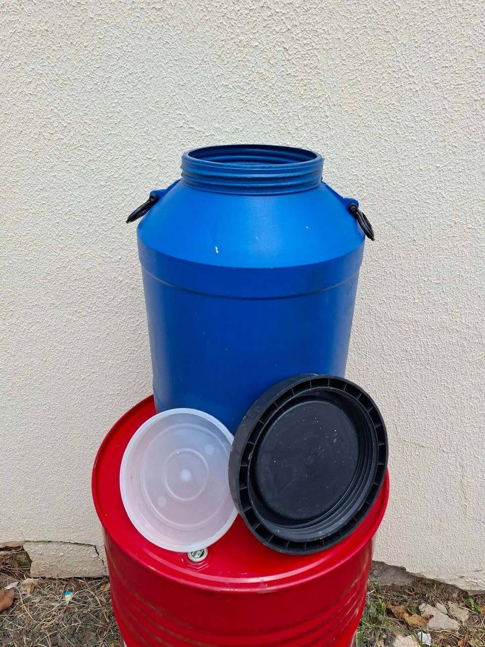 Tambor de 50 L. Tampa de rosca era de azeitona  - Foto 2