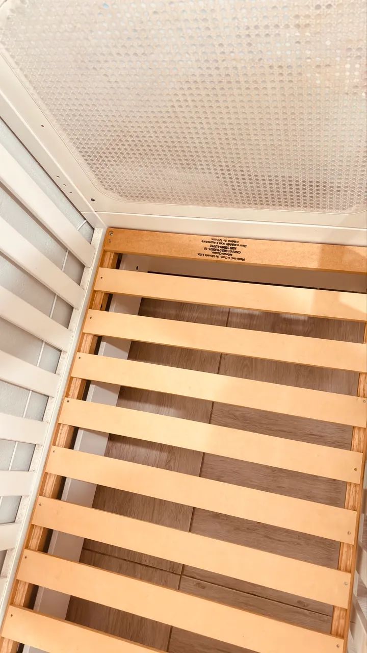 Berço Quater vira caminha + Colchão - Foto 3