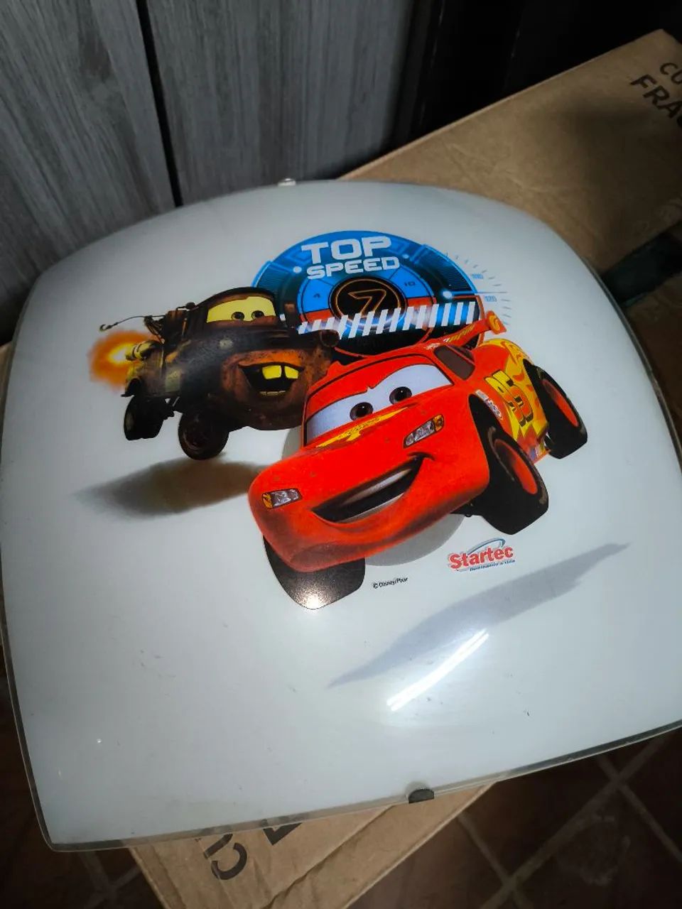 Luminária - Carros - Com dois bocais 