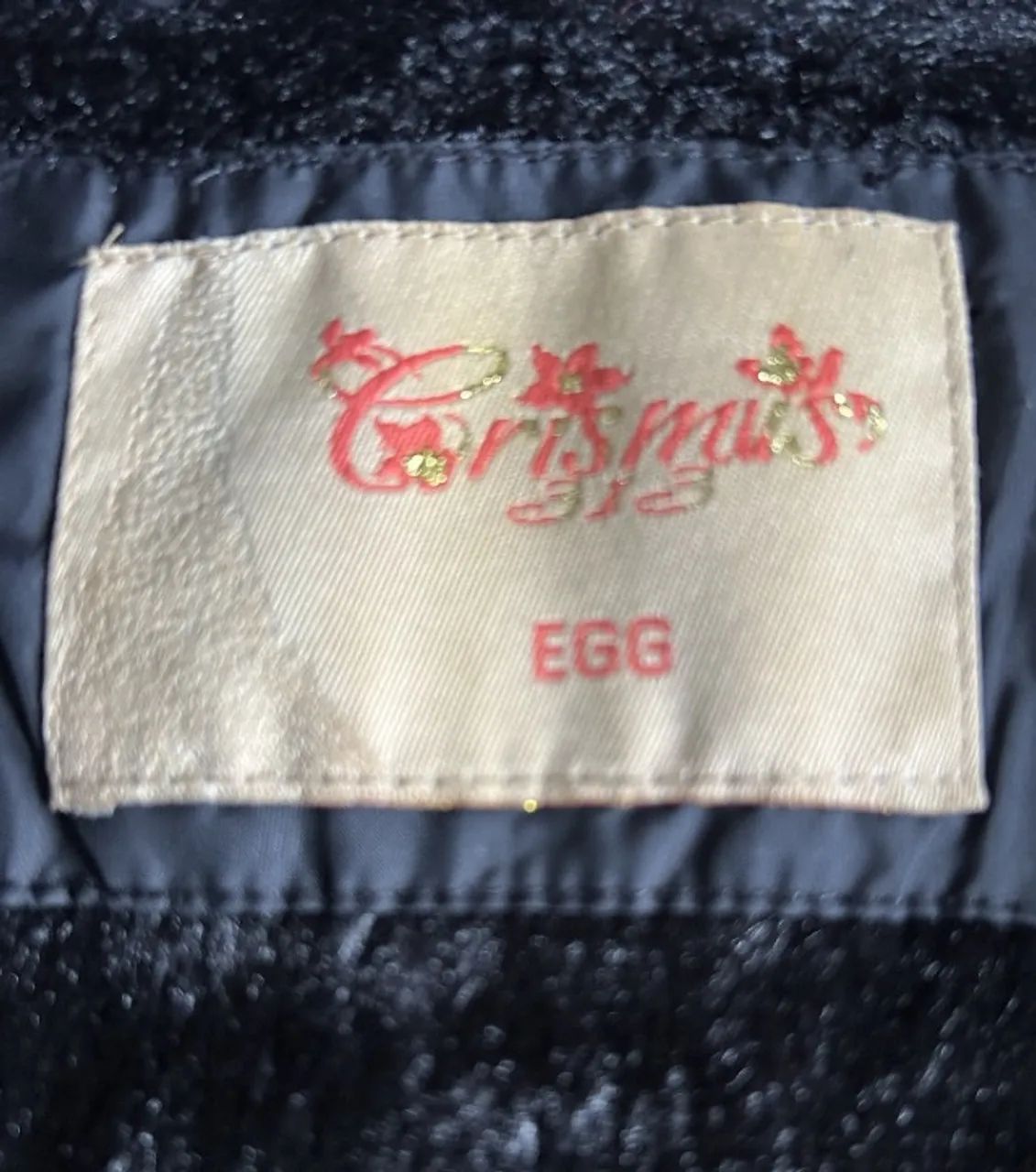 COLETE CRISMUS UNISEX  EGG POLIESTER PRETO - Foto 4