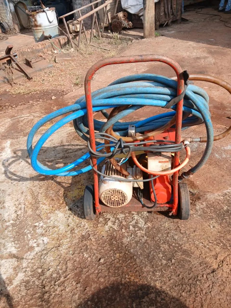 Bomba de lavar trifásico motor 220 