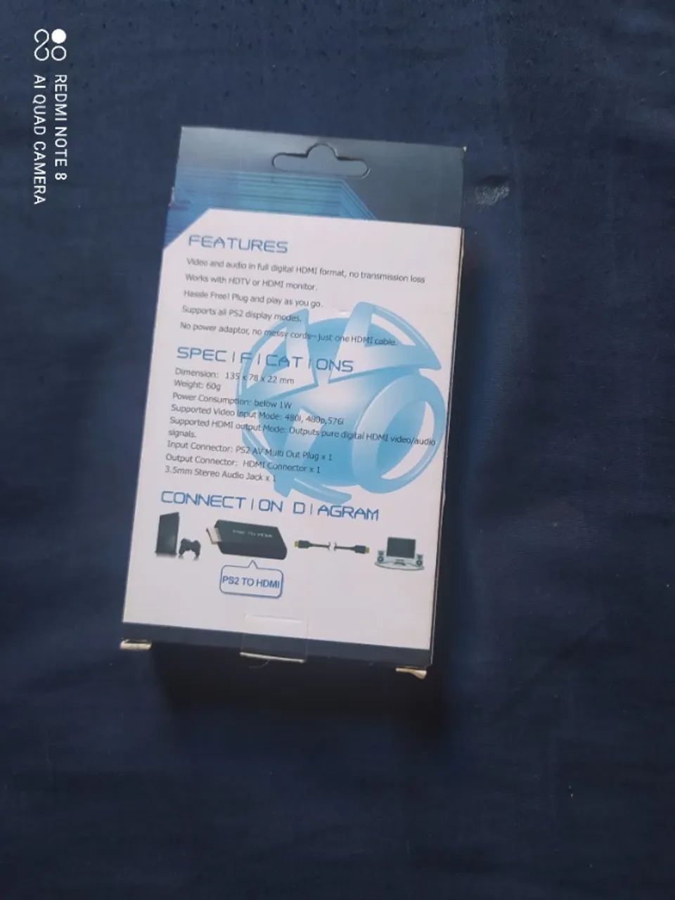 CONVERSOR HDMI PRA PS2 (NOVO) - Foto 2