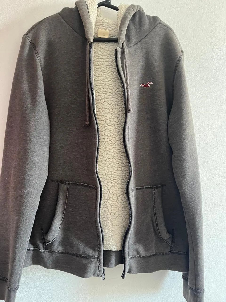 Moletom Hollister Sherpa G - Foto 4