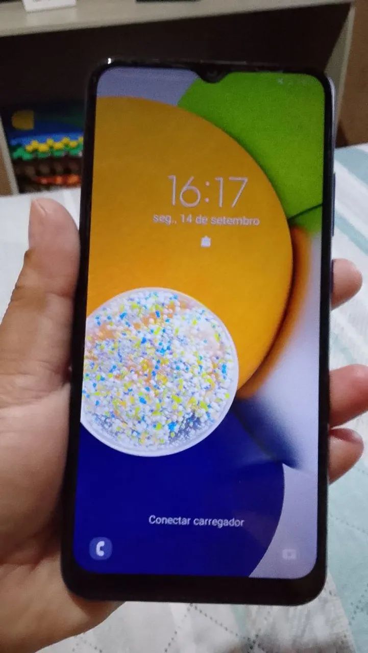 Vendo TV 55 polegadas LG com o suporte , Cel Samsung A03 e Aparelho Box novo  - Foto 3