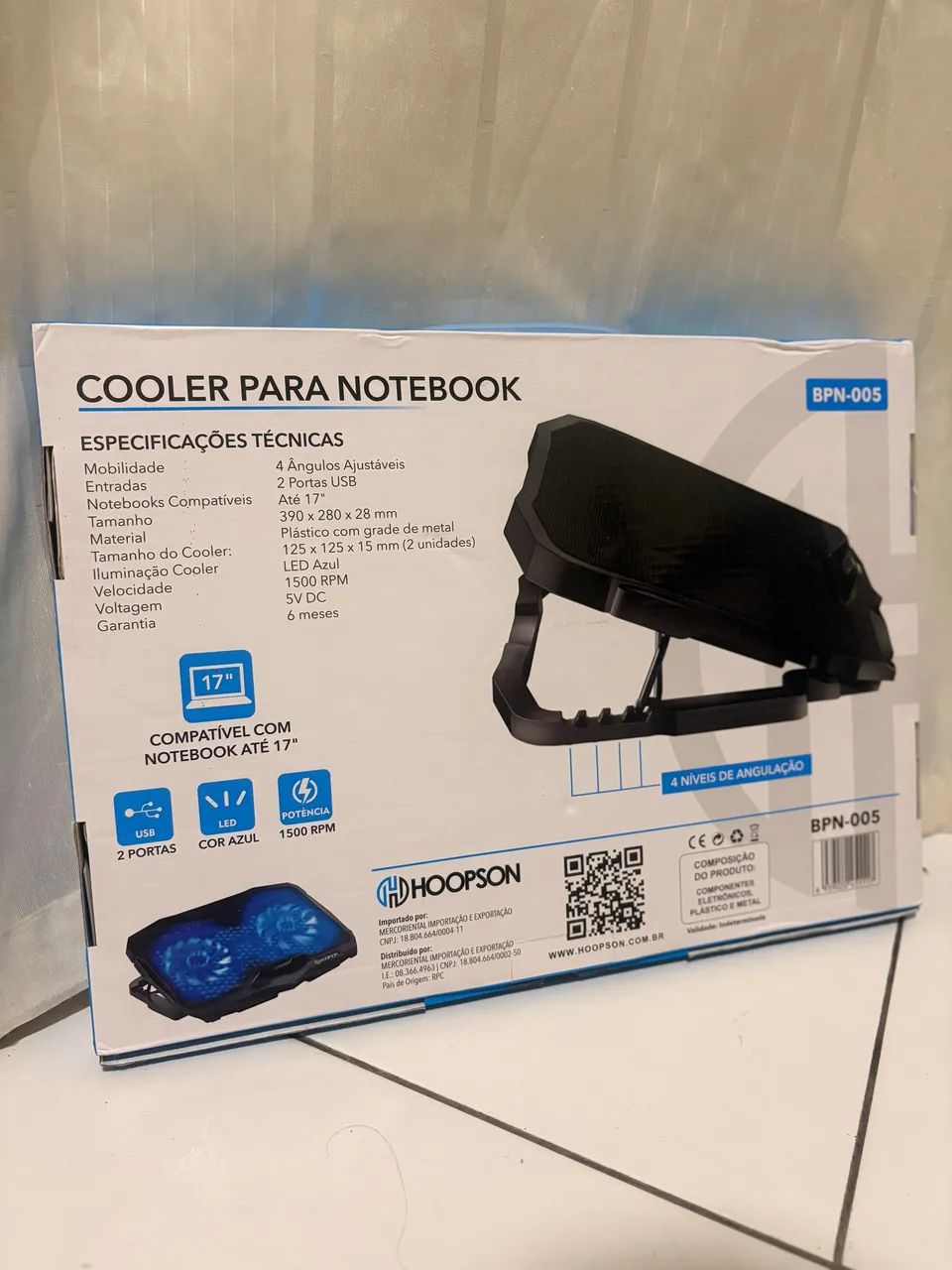 ? Cooler para Notebook Hoopson BPN-005 (Até 17?) - Foto 3