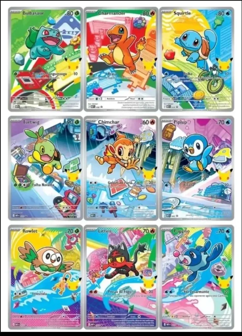Pokémon Parceiros Inicias Série 1 Completo 
