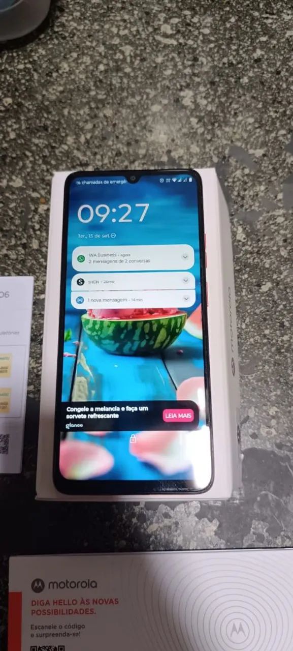 Moto g06 zelado - Foto 3