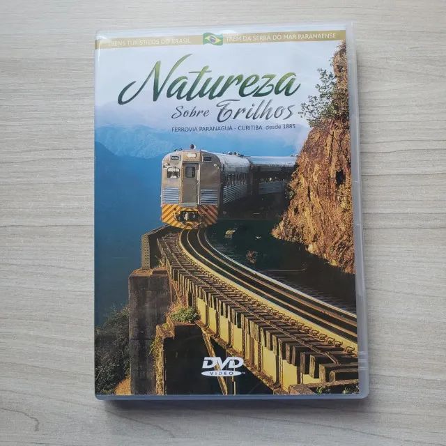 DVD Natureza Sobre Trilhos