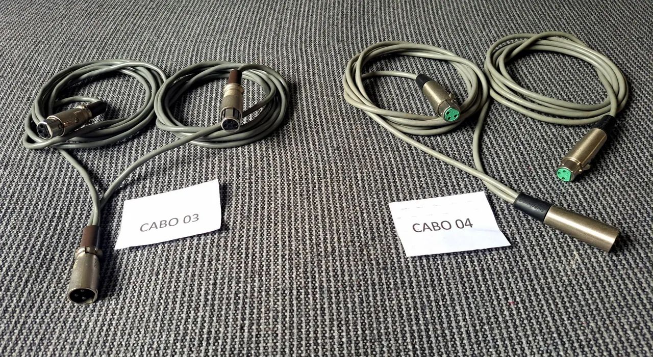 Cabos xlr em otimas condições! - Foto 2