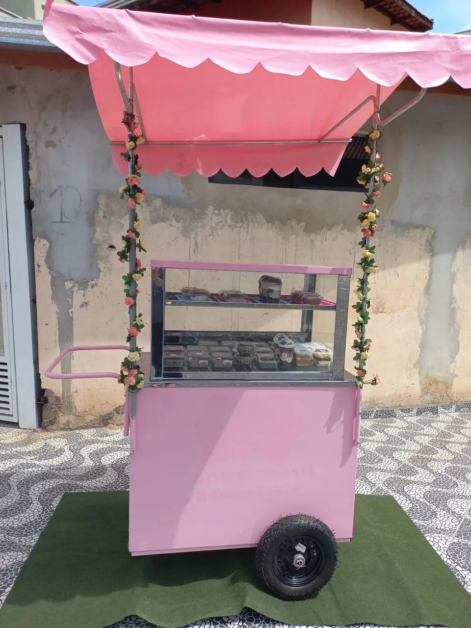 Carrinho gourmet Rosa - Foto 4