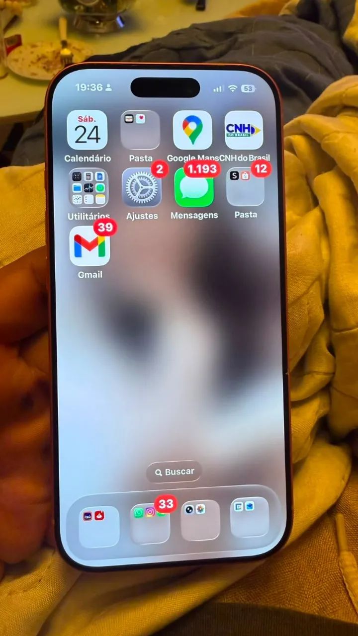 Iphone 17 pro 256 na garantia Apple laranja  - Foto 5