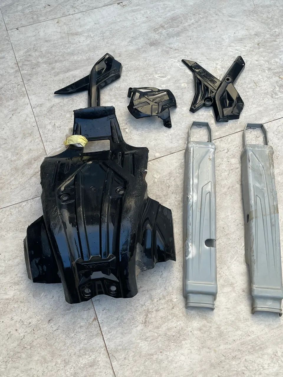Kit protetores crf 250 / 300 F - Foto 4