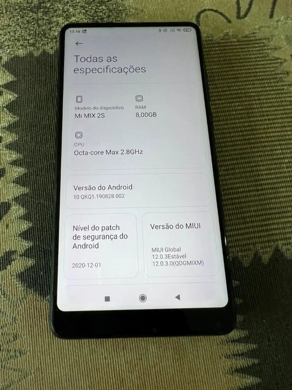 Smartphone xiaomi mi mix 2s. Ler anúncio. - Foto 3