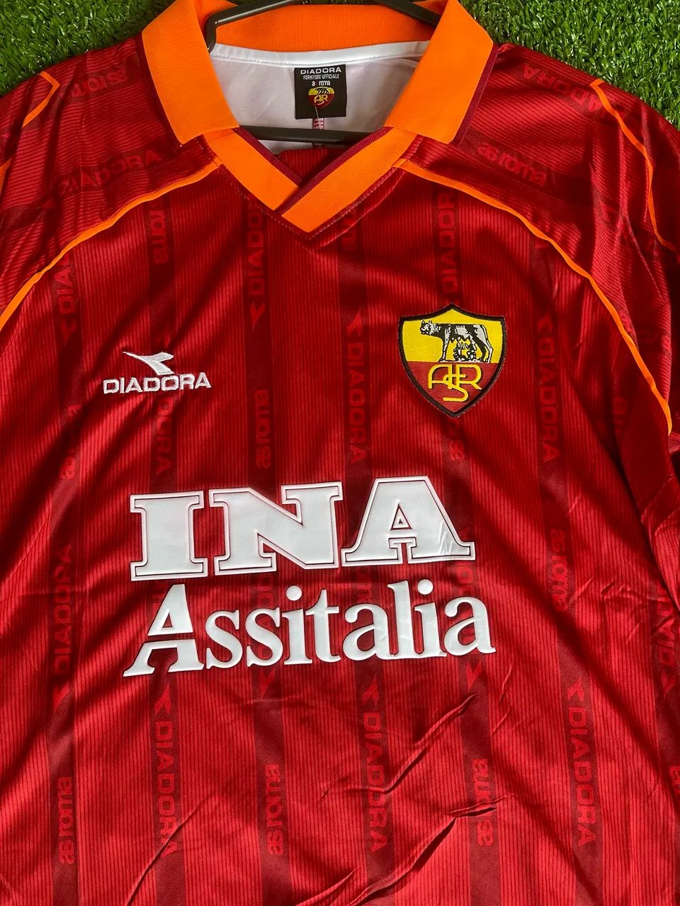 Camisa retrô Roma 1999/2000 - Foto 2
