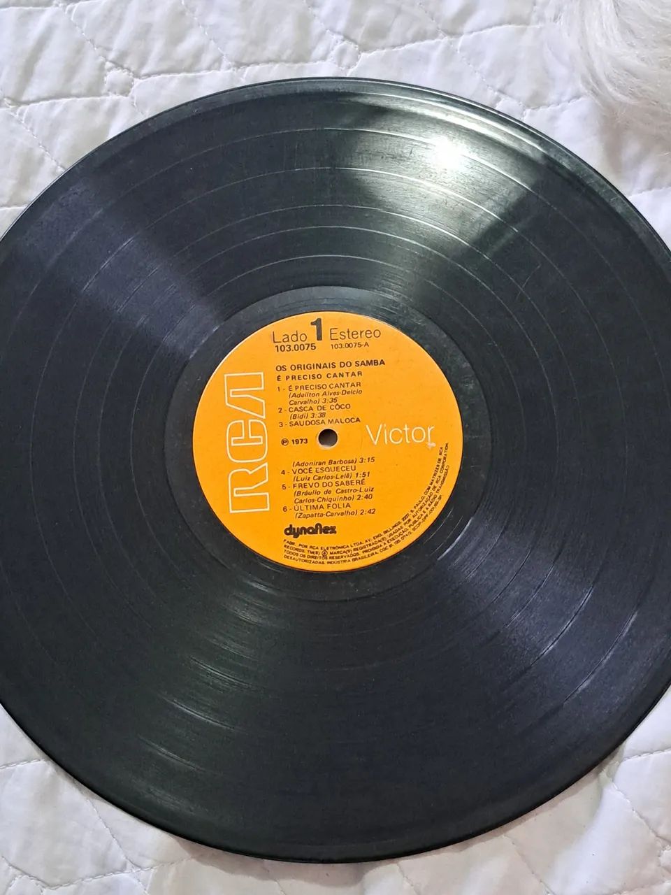 Disco de Vinil Os Originais do Samba - É preciso cantar - Foto 3