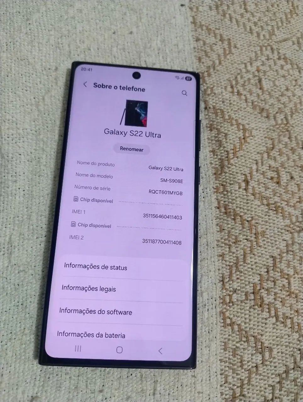 S22 ultra com detalhe  - Foto 5