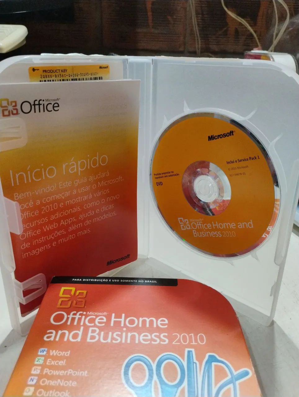 Office 2010 Home Business. Completo. - Periféricos e Acessórios de