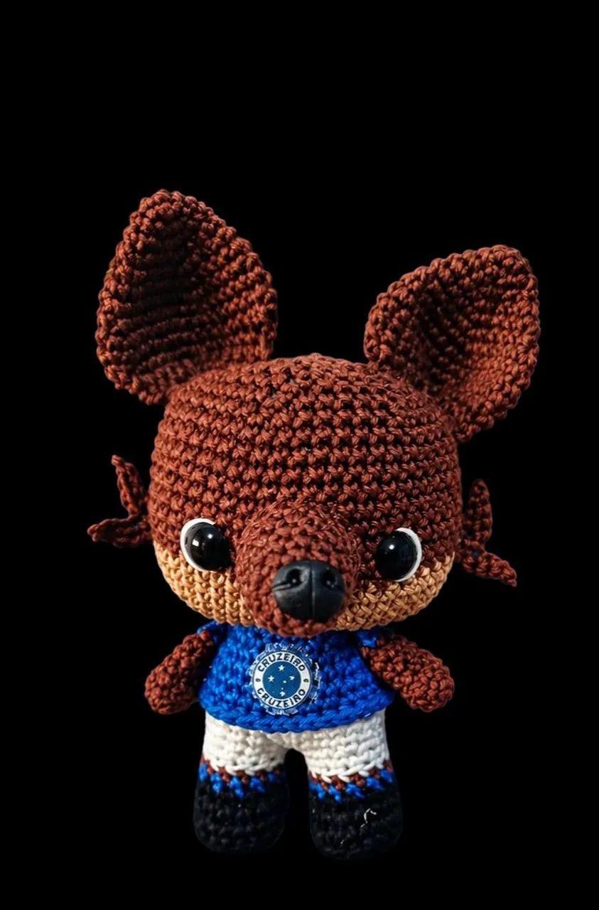 Raposão de amigurumi  - Foto 3