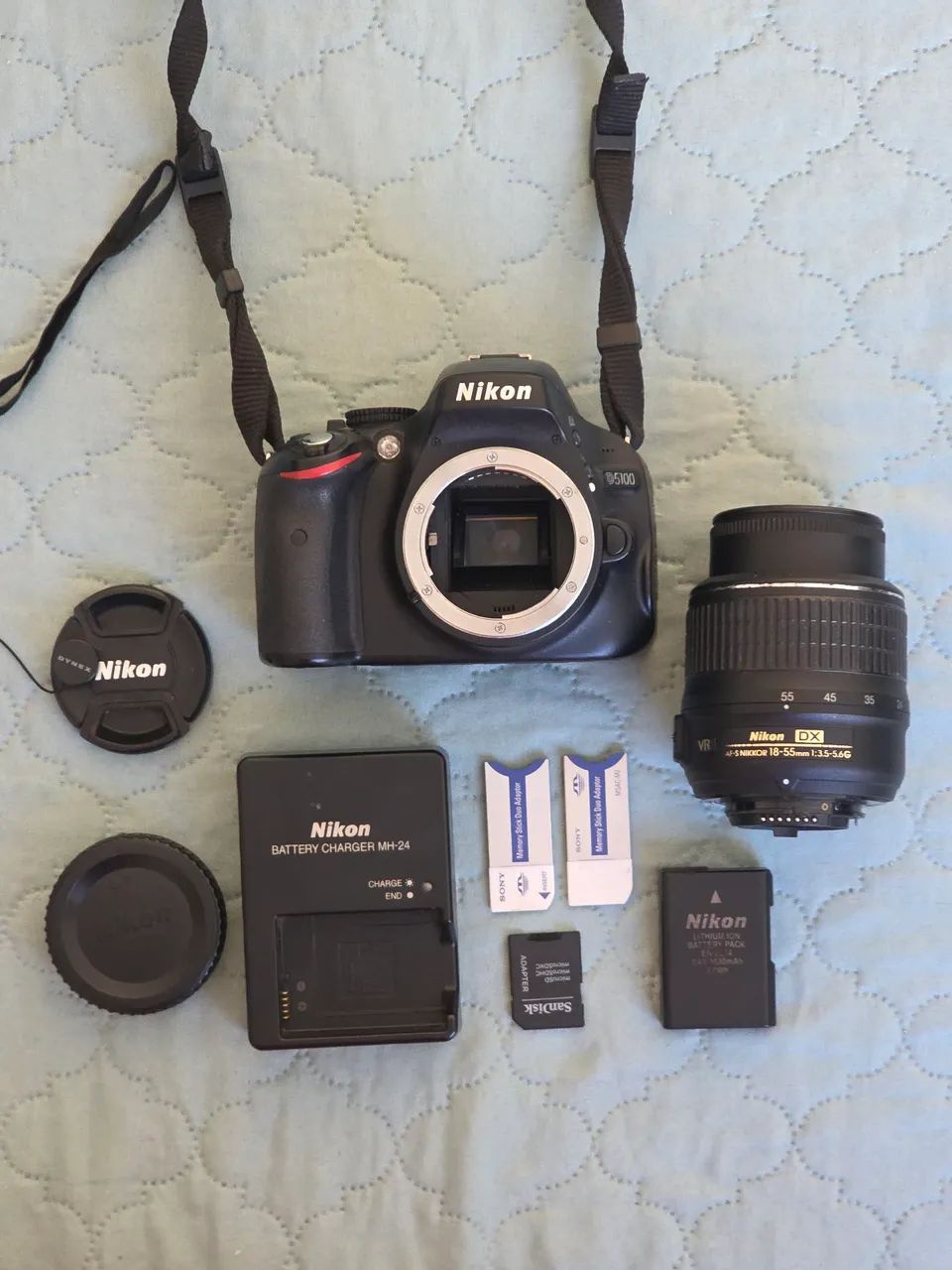 Câmera DSLR Nikon D5100 - Apenas 8 mil cliques  - Foto 3