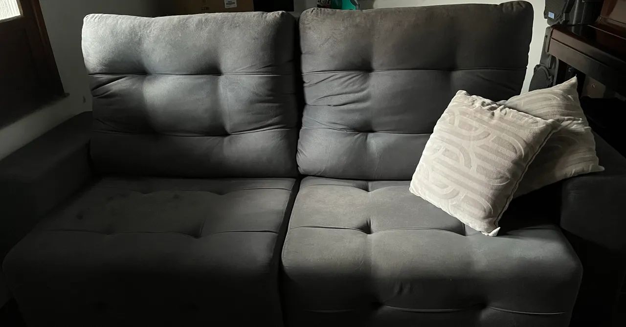 VENDE-SE SOFÁ CAMA RETRÁTIL - Foto 4