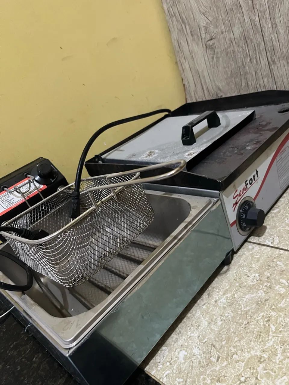 Fritadeira e chapa elétricos  - Foto 4