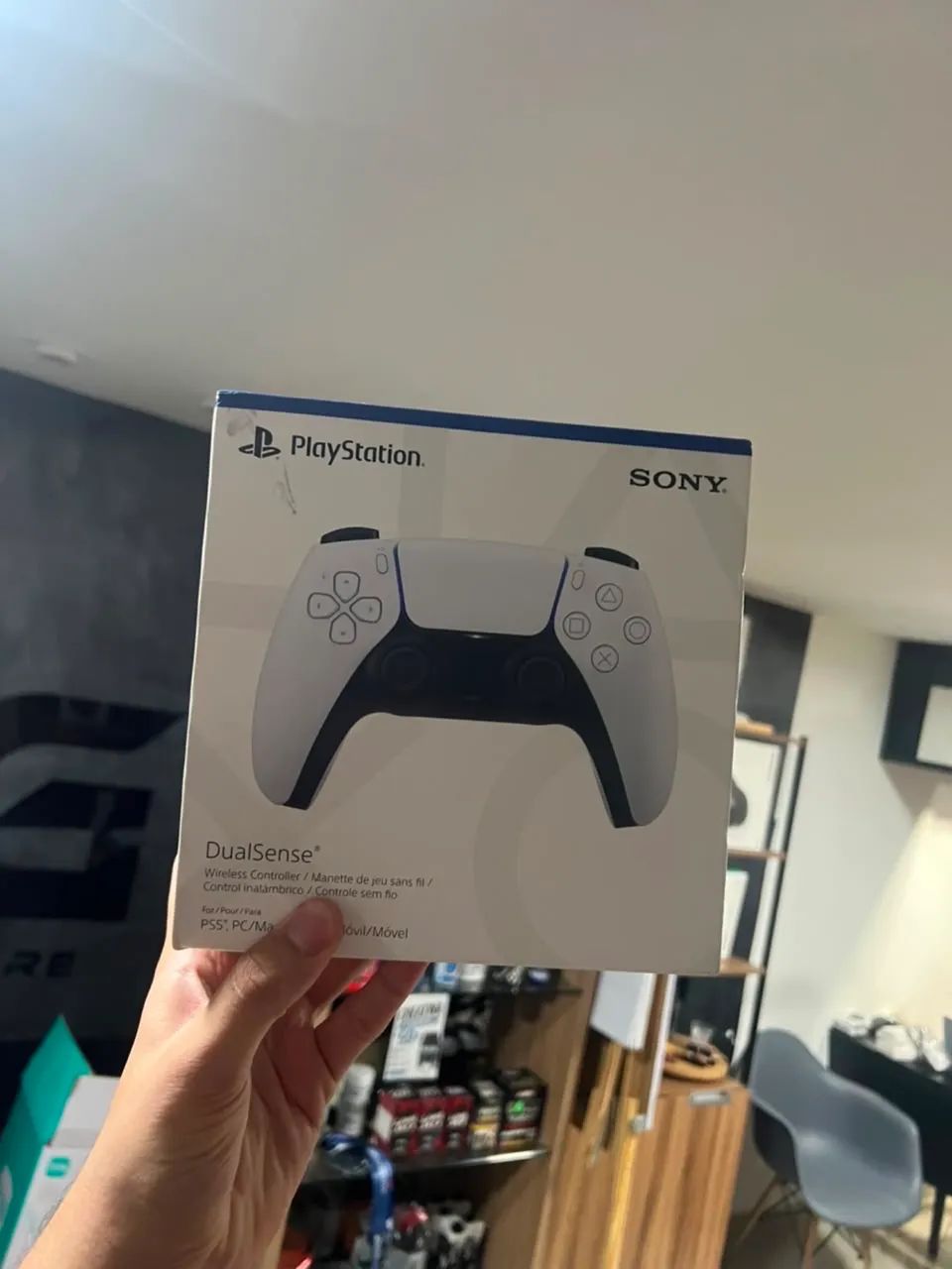 DUALSENSE SONY PLAYSTATION - LACRADO COM NOTA 