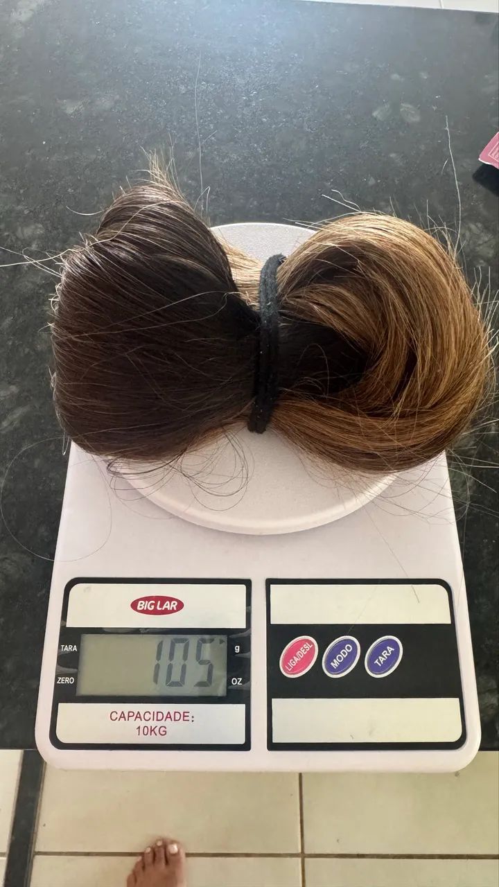 CABELO HUMANO BRASILEIRO MORENA ILUMINADA  - Foto 5