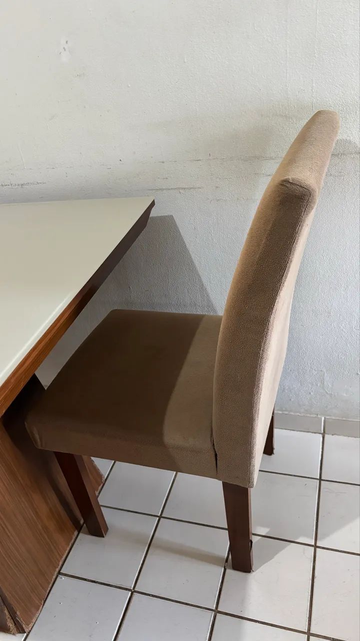 Mesa de vidro e MDF - Foto 4