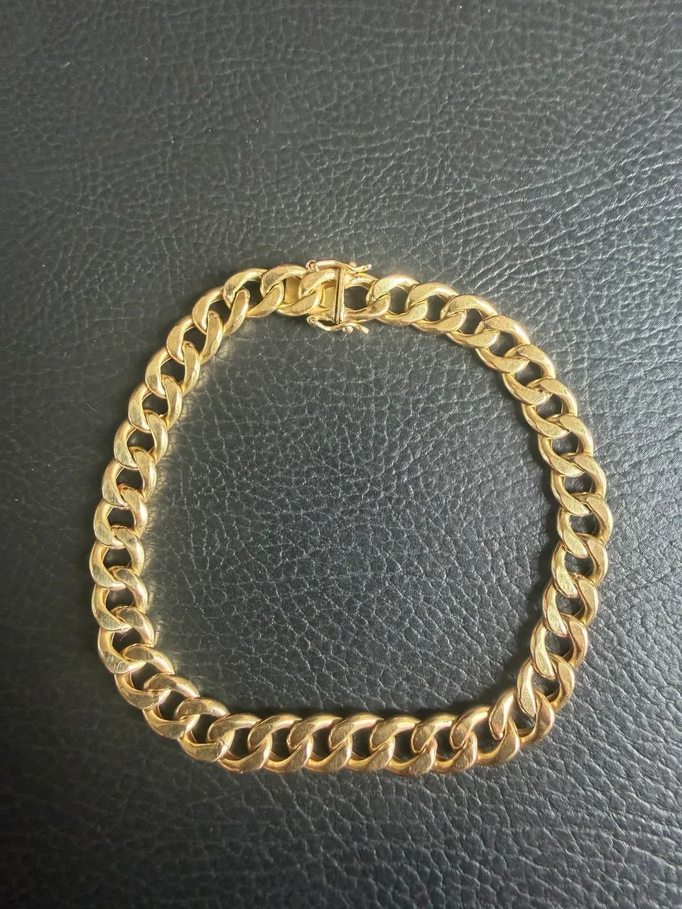 Pulseira de Ouro 7,7 Gm Grumet 18K ((NOVA)) - Foto 3